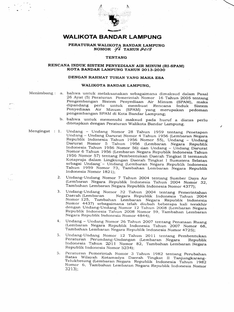 Rispam 2013-2030 | PDF