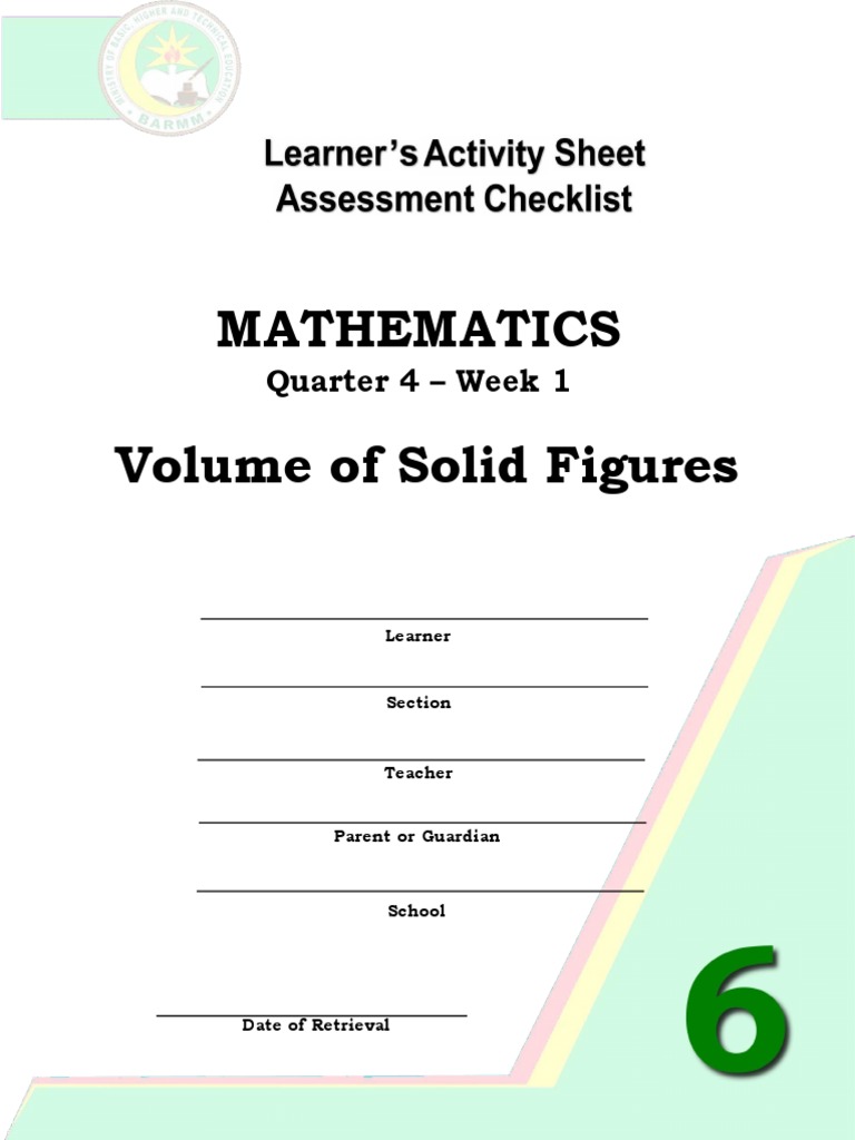 Mathematics 6 | PDF