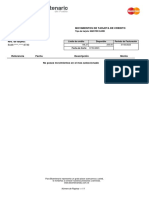 Movimientos de Tarjeta de Credito