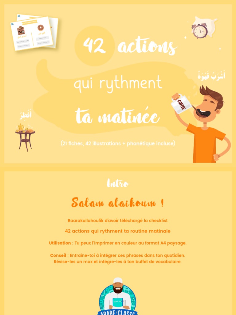 Ma Routine Matinale | PDF