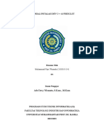 Tutorial Instalasi Dev C Muhammad Fajri Winanda - 2103015124 - 4a