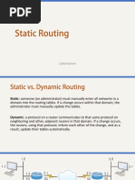 Static Routing