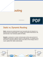 Static Routing