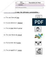 B2 F4 G4 Animaux Proverbes Exercice 1