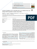 Variation of Pollution Sources and Health Effects On Air Pol - 2022 - Environmen