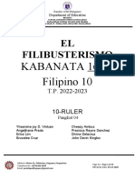 El Filibusterismo Pagsusuri Sa Kabanata 16 20