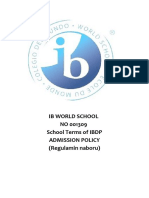 Admission Policy ENG I PL 3