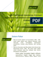 Sistem Pakar Diagnosa Penyakit Tanaman Padi Menggunakan Metode