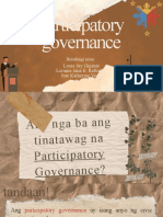 Participatory Governance