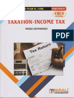 Taxation Semester VI T. Y. B. Com
