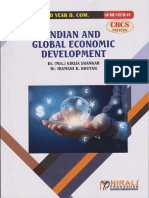 Indian & Global Economic Development II