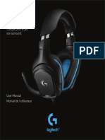 Surround Sound Gaming Headset Casque Pour Le Jeu Son Surround