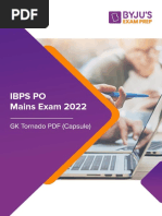 GK Tornado Ibps Po Mains Exam 2022 English 741682681851229