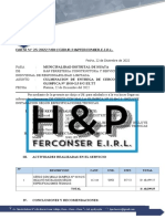 Carta de Culminacion de Cerco Metalico