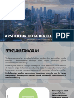 Arsitektur Kota Berkelanjutan - 09 Mei