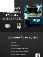 Matériais - Ambulância 1