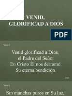 Venid, Glorificad A Dios (Autoguardado)