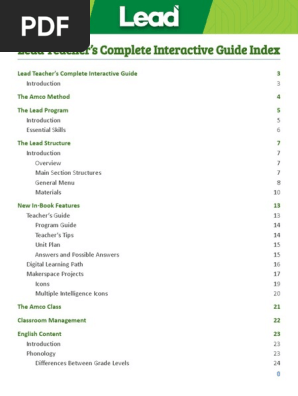 Lead Teacher's Complete Interactive Guide ok