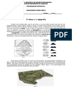 Atividade de Geografia - Relevo, Topografia, Curvas de Nível