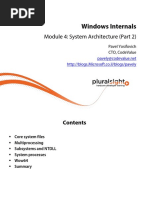 4 Windows Internals m4 Slides