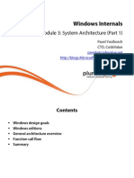 3 Windows Internals m3 Slides