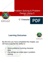 Problem Solving & Problem Design Using C