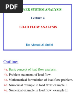 4 - Load Flow Analysis