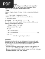 Archimedes Principle