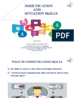 Communication and Presentation Skills