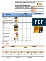 2.9d Plant Equipment - Front End Loader Checklist