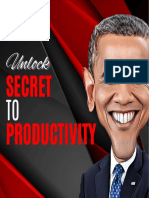 Unlock The Secret To Productivity