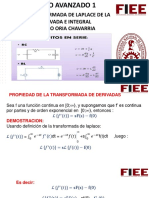 Clase 14 (Laplace de Derivada e Integral)