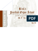 Rink - Practical Organ School - Op. 55