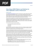 Nvidia Spectrum Sn2201 Datasheet | PDF | Computer Network | Network Switch