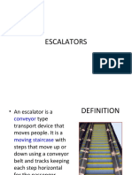 Escalators