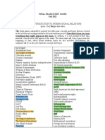 Final Studyguide Fall22