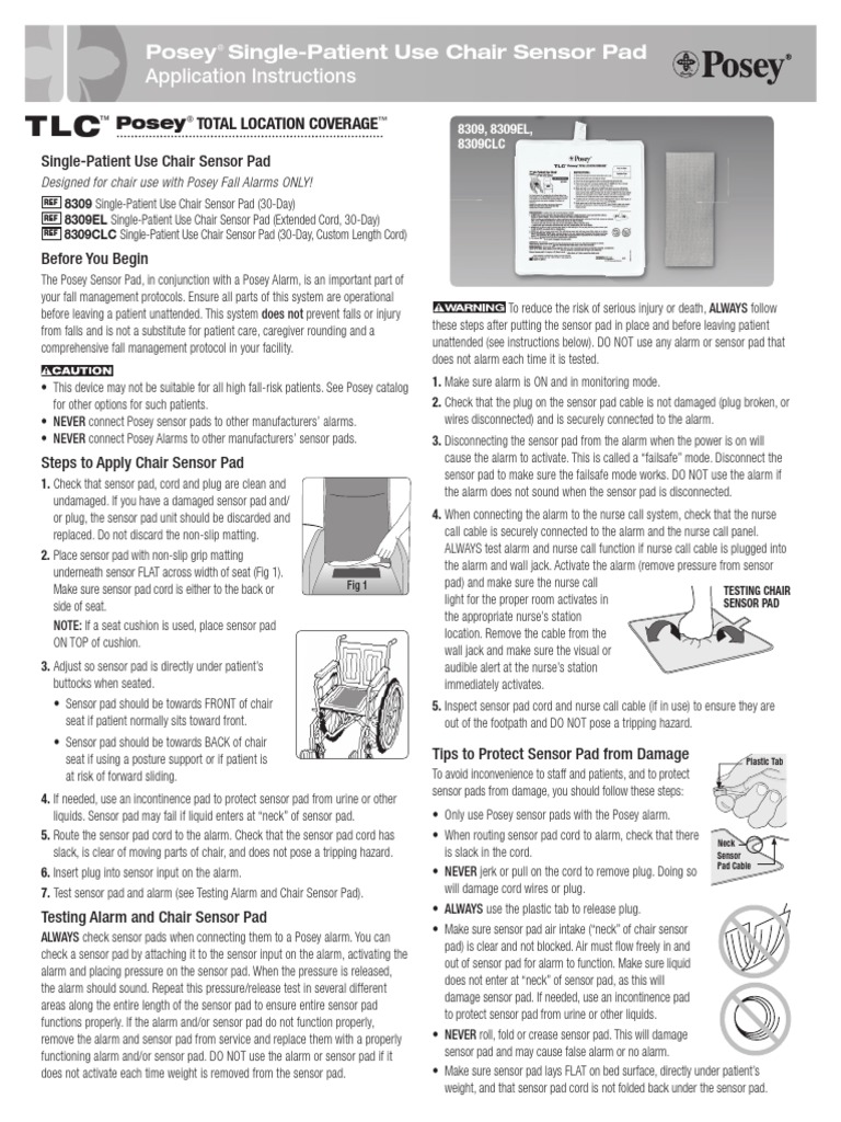 M6218 Chair Sensor 30 8309 IFU 070317.indd | PDF | Electrical Connector ...