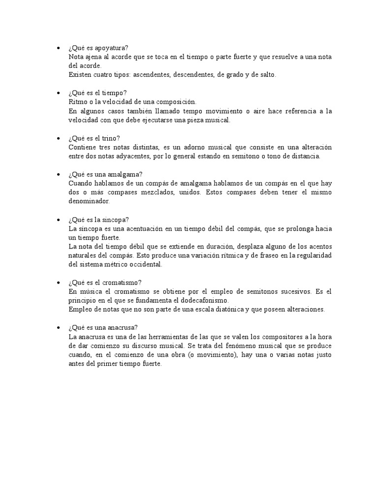 Qué Es Apoyatura PDF