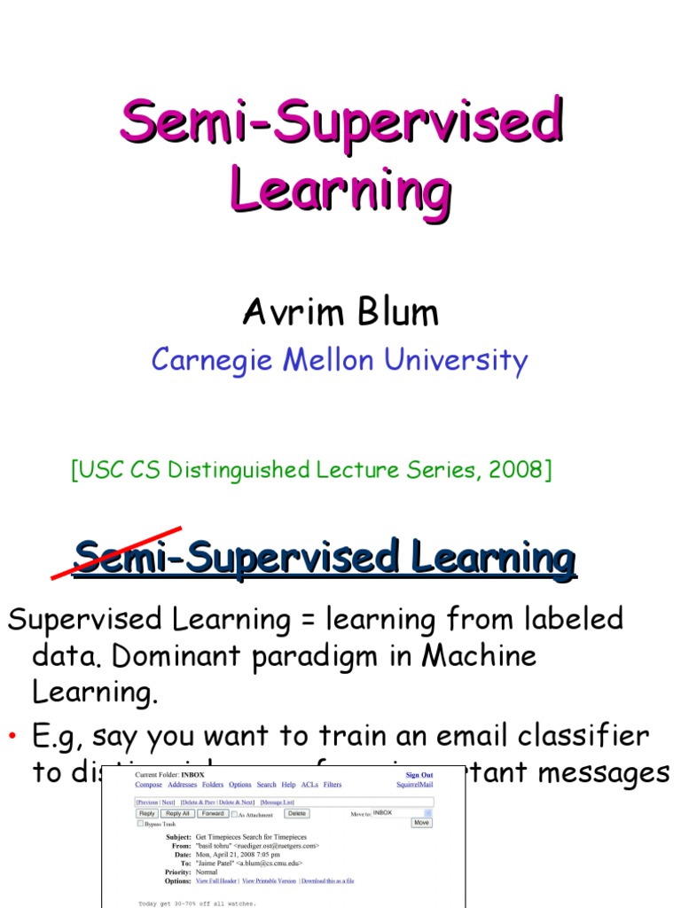 Advances in Semi-Supervised Learning | PDF