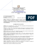 Timbro - Determina Per Lâ ™affidamento Diretto Del Servizio Di Pernottamento Dal 22.5.2023 Al 23.5.2023 e Di Mezza Pensione (N. 18 Alunni + 2