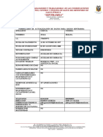 Formulario de Actualización de Datos para Socios Sintramsa 1