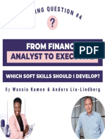 Skills To Develop From Being Analyst To Finance Executive