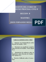 Diapositiva de Derecho Procesal Civil Ii