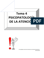 Tema-4.-Psicopatología de La Atencion