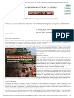 2022 - CPT - 30 Anos de Terra Indígena Yanomami Homologada - Conquista e Sofrimento - CD