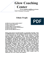 Paragraoh-Ethnic People