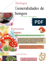 Microbiología Generalidades de Hongos