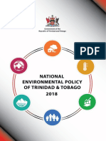National Environmental Policy (NEP) T&T 2018
