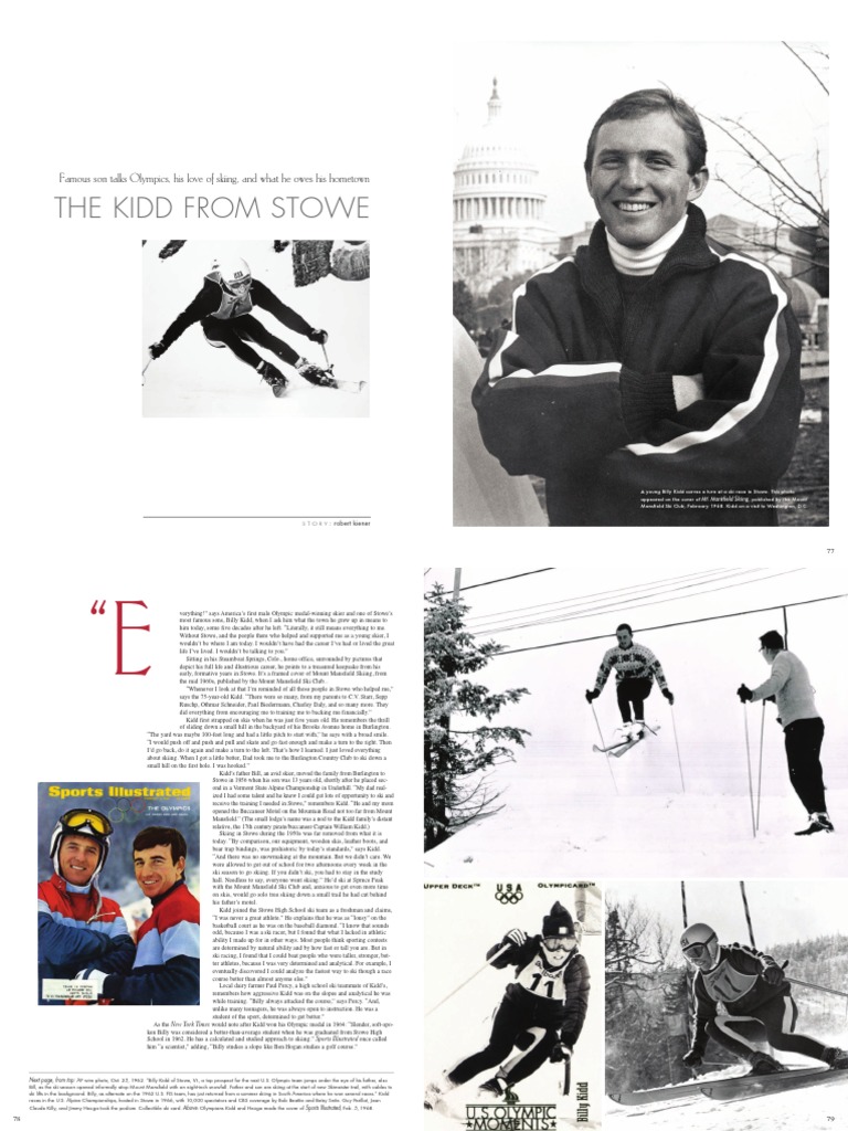 Billy Kidd | PDF | Snow | Winter Olympic Games
