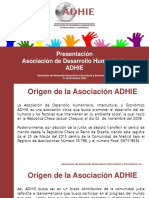 Presentación ADHIE 2020